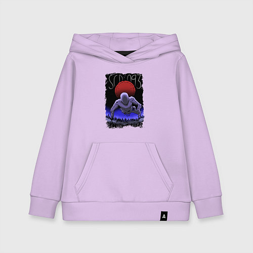 Детская толстовка-худи SCP 093 Объект из Красного моря Z / Лаванда – фото 1