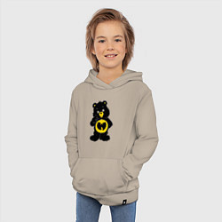 Толстовка детская хлопковая Wu-Tang Bear, цвет: миндальный — фото 2