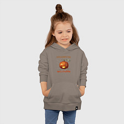 Толстовка детская хлопковая Стимпанк-хэллоуин 2, цвет: утренний латте — фото 2