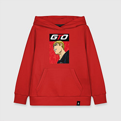 Толстовка детская хлопковая GTО, цвет: красный