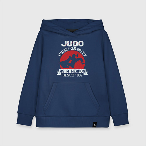 Детская толстовка-худи Judo Weapon / Тёмно-синий – фото 1