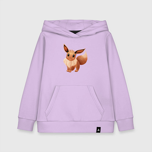 Детская толстовка-худи Покемон Иви / Лаванда – фото 1