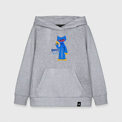 Детская толстовка-худи Monster Huggy WuggyХагги Вагии / Меланж – фото 1