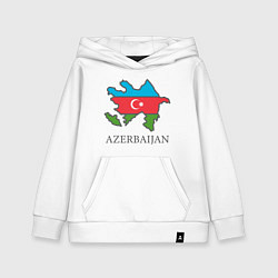 Детская толстовка-худи Map Azerbaijan