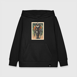 Толстовка детская хлопковая Viper Valorant Art, цвет: черный