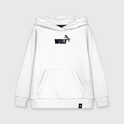 Детская толстовка-худи Wolf brand