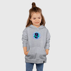 Толстовка детская хлопковая Кобра Кай NEW, цвет: меланж — фото 2