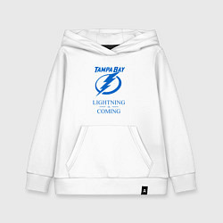 Детская толстовка-худи Tampa Bay Lightning is coming, Тампа Бэй Лайтнинг