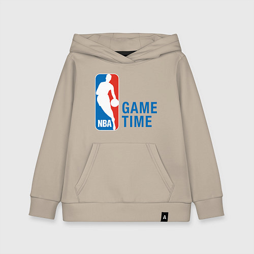 Детская толстовка-худи NBA Game Time / Миндальный – фото 1