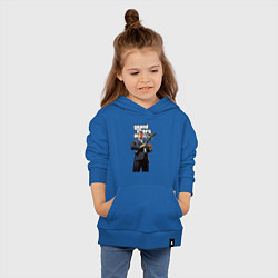 Толстовка детская хлопковая GTA 5 Gangster, цвет: синий — фото 2
