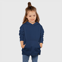 Толстовка детская хлопковая Обезьяны в шляпе и рубашке, цвет: тёмно-синий — фото 2