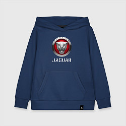 Толстовка детская хлопковая JAGUAR Jaguar, цвет: тёмно-синий