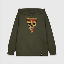 Детская толстовка-худи Pizza - Skull