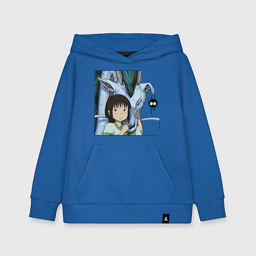 Детская толстовка-худи Haku & Sen / Синий – фото 1