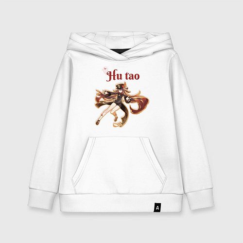 Детская толстовка-худи HU TAO GENSIN IMPACT ХУ ТАО ГЕНШИН ИМПАКТ / Белый – фото 1