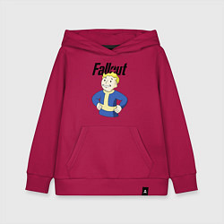 Толстовка детская хлопковая Fallout blondie boy, цвет: маджента
