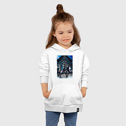 Толстовка детская хлопковая Stray Kids Thunderous, цвет: белый — фото 2