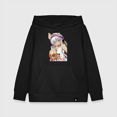 Детская толстовка-худи Made in abyss - Nana / Черный – фото 1