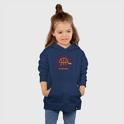Толстовка детская хлопковая Кливленд Кавальерс НБА, цвет: тёмно-синий — фото 2