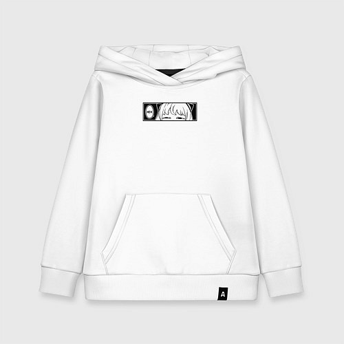Детская толстовка-худи Аня форджер - Хехе / Белый – фото 1