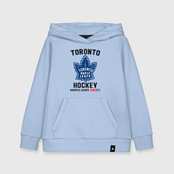 Толстовка детская хлопковая Торонто нхл, цвет: мягкое небо