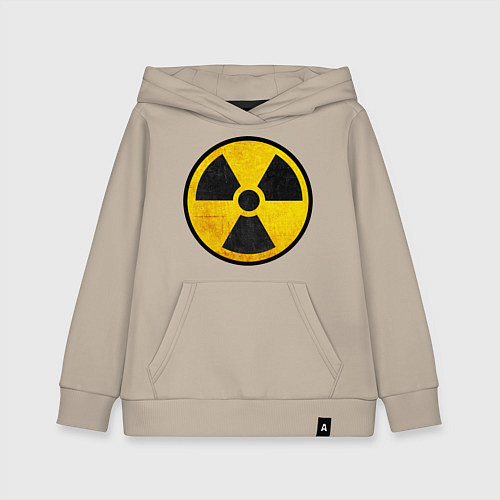 Детская толстовка-худи Atomic Nuclear / Миндальный – фото 1