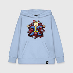 Детская толстовка-худи Vault boy caps
