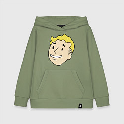 Детская толстовка-худи Vault boy head