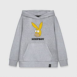 Толстовка детская хлопковая Simpboy - rabbit Homer, цвет: меланж