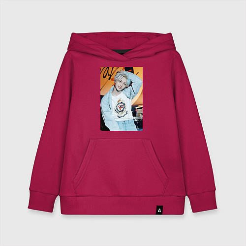 Детская толстовка-худи Felix Circus / Маджента – фото 1