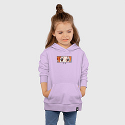 Толстовка детская хлопковая Нами, цвет: лаванда — фото 2