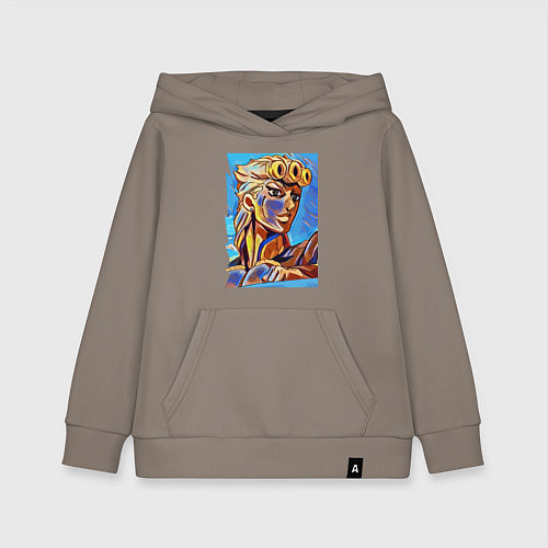 Детская толстовка-худи Джорно Джованна - character / Утренний латте – фото 1