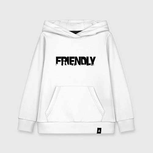 Детская толстовка-худи DayZ: Im friendly / Белый – фото 1