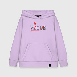 Толстовка детская хлопковая VAG not VOGUE, цвет: лаванда