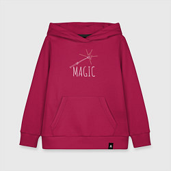 Детская толстовка-худи Magic надпись и волшебная палка