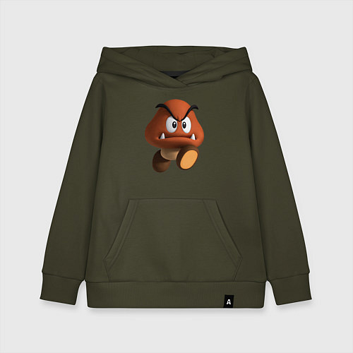 Детская толстовка-худи Гумба / Хаки – фото 1