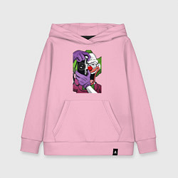 Толстовка детская хлопковая Krusty photographer, цвет: светло-розовый