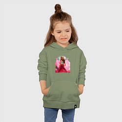 Толстовка детская хлопковая Суши Девон Аоки Honda s2000, цвет: авокадо — фото 2