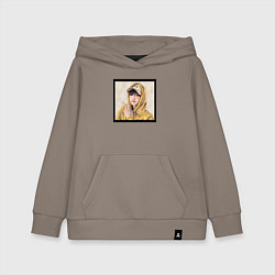 Толстовка детская хлопковая Хан Джи Сон - Stray Kids, цвет: утренний латте