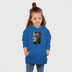 Толстовка детская хлопковая Assassins Creed Mirage Асасин Крид Мираж, цвет: синий — фото 2