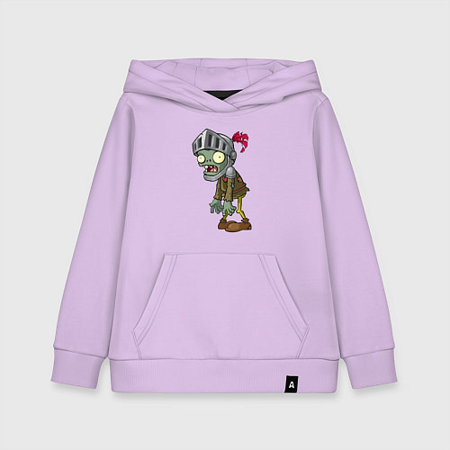 Детская толстовка-худи Зомби-рыцарь / Лаванда – фото 1