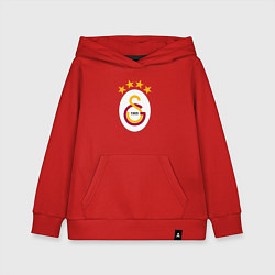 Толстовка детская хлопковая Galatasaray fc sport, цвет: красный