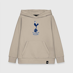 Толстовка детская хлопковая Tottenham Hotspur fc sport, цвет: миндальный
