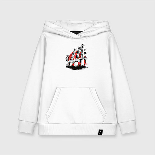 Детская толстовка-худи Мечи Ророноа Зоро One Piece / Белый – фото 1