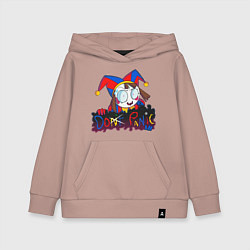 Детская толстовка-худи Pomni dont panic