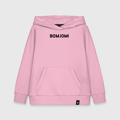 Детская толстовка-худи Бомжоми / Светло-розовый – фото 1