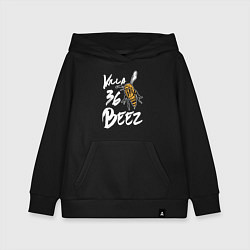 Толстовка детская хлопковая Killa beez 36, цвет: черный