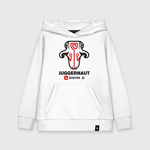 Детская толстовка-худи Juggernaut Dota 2 / Белый – фото 1