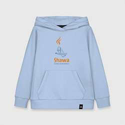 Толстовка детская хлопковая Shawa eating environment, цвет: мягкое небо