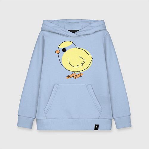 Детская толстовка-худи Птицы цыпленок / Мягкое небо – фото 1
